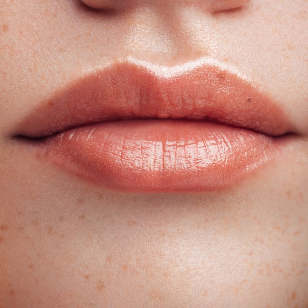 Ananda Life Natural lip balm - PINK MOON - Vanilla shimmer
