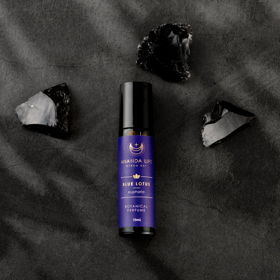 Blue lotus botanical perfume oil natural essential oil fragrance