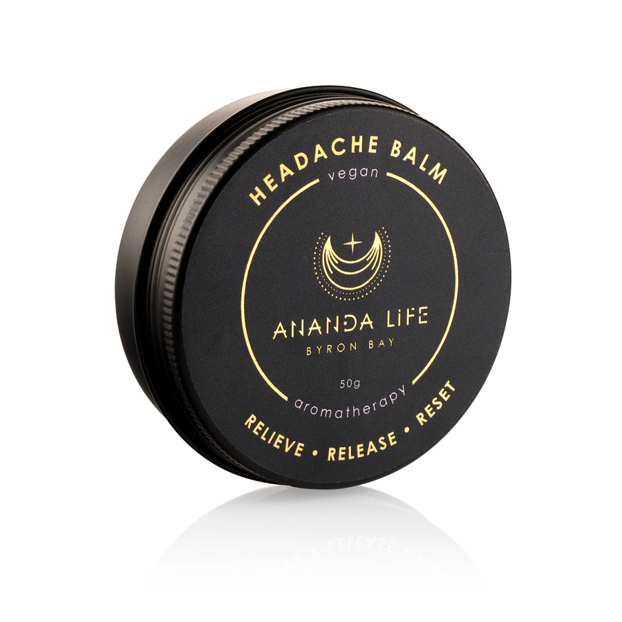 Headache relief balm natural aromatherapy balm for headaches – Ananda Life