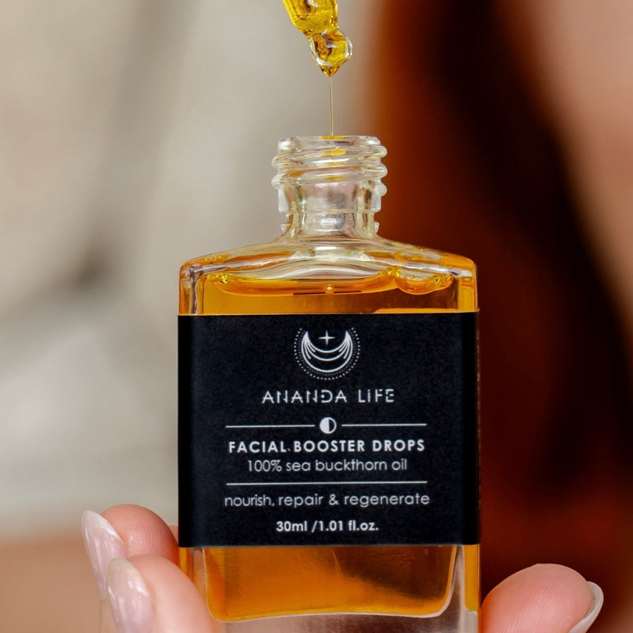 Sea buckthorn facial oil nourishing facial booster drops – Ananda Life