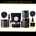 Ultimate Spa Day natural skincare bundle spa gift set body butter bath soak facial oil – Ananda Life